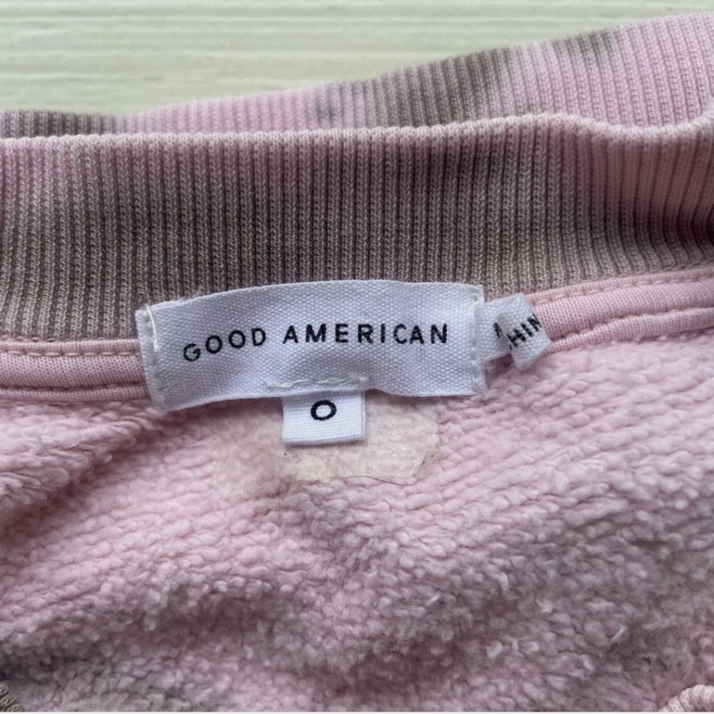 Good American Pink and Brown Sweatshirt - Picture 4 of 5